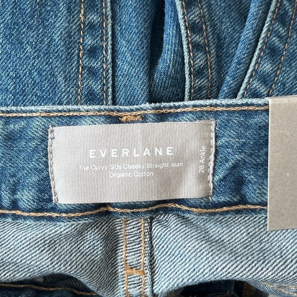 Everlane The Curvy 90s Cheeky Straight Jean Organic Cotton - Picture 6 of 6